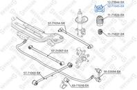 12-71045-SX_опора амортизатора заднего правого! Mazda 626 GW Wagon all 97&gt