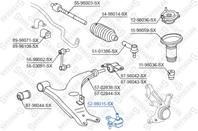 52-98015-sx опора шаровая toyota rav 4/celica 90-00