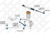 77-00145-SX_сайлентблок рычага внутр.! Peugeot 205 all 83-98