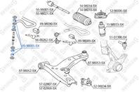 89-98005-sx втулка тяги стабилизатора toyota corolla &lt92/corolla 97-01/land cruiser j9 96