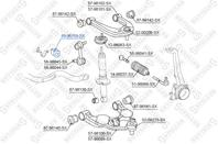 89-98159-sx втулка стабилизатора переднего центральная toyota land cruiser grj12/kdj12 02