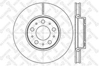 6020-4841v-sx_диск тормозной передний! 15 wheel v