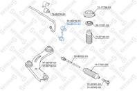 56-00181-sx тяга стабилизатора переднего правая nissan qashqai 07