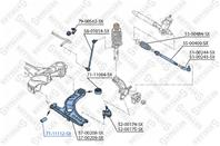 71-11112-sx сайлентблок рычага vw passat 88