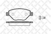 Колодки тормозные дисковые передние 988000SX от производителя STELLOX