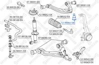 52-98044-sx опора шаровая верхняяtoyota 4runner 95-02