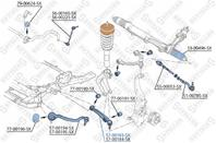 57-00183-sx рычаг нижний левый bmw x5/x6 00