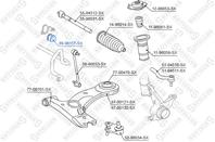 89-98117-sx втулка стабилизатора переднего центральная toyota rav 4 aca2/cla2/zca2 00