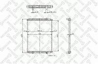 81-03310-SX_радиатор системы охлаждения !пласт./алюм. 915x689x48 \RVI PREMIUM