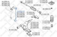 56-53005-sx тяга стабилизатора переднего правая kia carens 00-02