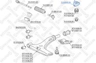 12-51015-sx опора амортизатора переднего hyundai sonata all 94-98