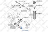 52-71011-SX_опора шаровая нижняя!\ Mazda 3 BK3P 03>