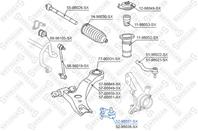 52-98037-SX_опора шаровая правая!\Toyota Camry/Previa all 00>