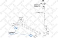 77-00467-sx сайлентблок задней балки toyota corolla ce120/nze12/zze12 00-08