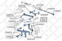 77-00868-sx сайлентблок зад. нижн. рычага audi a6 all 04