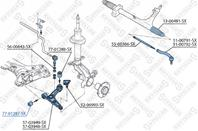 77-01287-sx сайлентблок рычага пер. citroen jumper  fiat ducato  peugeot boxer 2.2hdi/3.0hdi 06