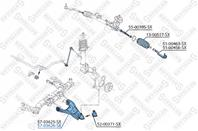 57-03626-sx рычаг нижний правый dacia duster 10