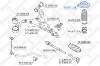 12-53021-sx_опора амортизатора переднего! kia sportage  hyundai tucson aii 04>