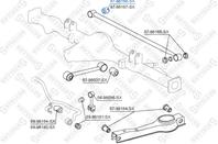 87-98166-SX_сайлентблок зад. попереч. тяги!\ Toyota Hi-Ace LH154/RZH15# 96>