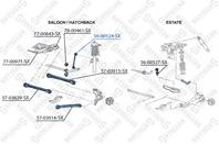 56-00524-SX_тяга стабилизатора заднего!\ Ford Mondeo Limousine all 00&gt