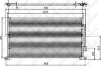 10-45218-sx_радиатор кондиционера! ford mondeo 1.8-2.5/2.0td 00>