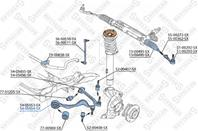 54-05054-sx рычаг нижний правый bmw e87 04/e90 05