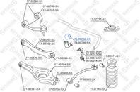 79-00252-sx втулка стабилизатора заднего nissan teana j31 2003-2008