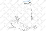 79-00420-sx втулка амортизатора заднегоtoyota yaris 05