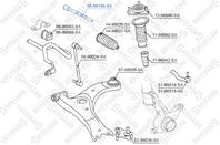 55-00168-sx тяга рулевая toyota avensis azt250 03