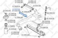 57-72003-sx_рычаг задней подвески передний левый!