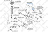 89-37039-sx втулка стабилизатора заднего центральная d14 honda accord cg/ch/cl 1.8-2.0 98