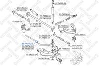 89-74015-sx втулка стабилизатора переднего центральная nissan terrano wd21 89-97