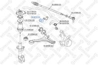 79-00111-sx втулка стабилизатора переднего центральная d27 honda cr-v ii 2.0/2.2ctdi 01-06