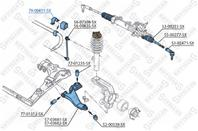 79-00411-sx втулка стабилизатора переднего d19 ford mondeo 00