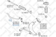 89-17011-sx втулка стабилизатора переднего d21 subaru legacy b12 99-03