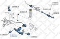 57-03675-sx рычаг левый ford focus 98