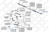 54-04547-sx рычаг передний нижний audi a8/a6 99-04  vw passat v6 02