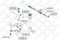 54-00912-sx рычаг левый алюм. bmw e39 2.0i-2.8i/2.0d-3.0d 95