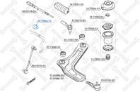 89-73004-sx_втулка стабилизатора переднего! daewoo nubira 97>