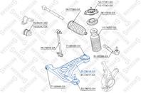 57-74016-sx рычаг нижний правый nissan micra k12e all 03