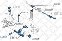 75-32801-SX_сайлентблок рычага пер.! Ford Focus 1.4-1.8TDi 98&gt