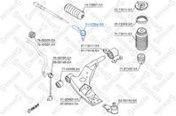 51-07504-sx наконечник рулевой chevrolet epica 02