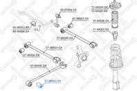 87-98002-sx сайлентблок продол. рычага зад. подвескиtoyota corolla all 87-97