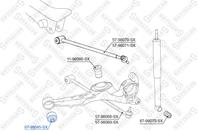 87-98045-sx сайлентблок зад. продол. рычага toyota rav 4 sxa1 94-00