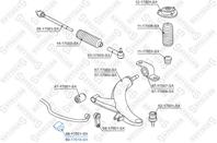 89-17010-sx втулка стабилизатора переднего d20 subaru legacy b11 94-98