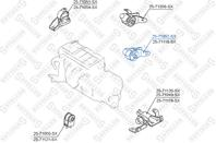 25-71052-SX_подушка ДВС задняя! Mazda 323 BJ/Prem