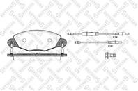 838 004b-sx колодки дисковые п. с антискрип. пластинами citroen c5 2.2hdi/3.0i 00