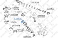 87-37060-sx сайлентблок рычага зад. honda civic eu/ep/es 01