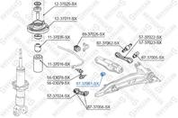 87-37061-sx сайлентблок амортизатораhonda cr-v 2.0 16v 95/integra all 95