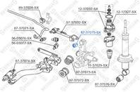 87-37075-sx сайлентблок зад. рычага верхн. наружн.honda civic eu/ep/es 01